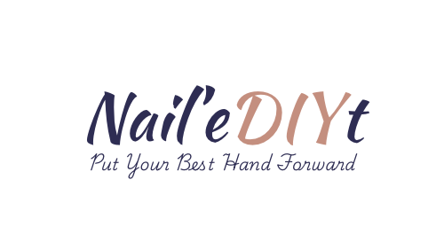 Nail’eDIYt logo, a Singaporean brand for all things DIY nails. 